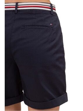 🆕 NWT Tommy Hilfiger Navy 9” Chino Shorts Comfy Preppy Summer 100% Cotton $65